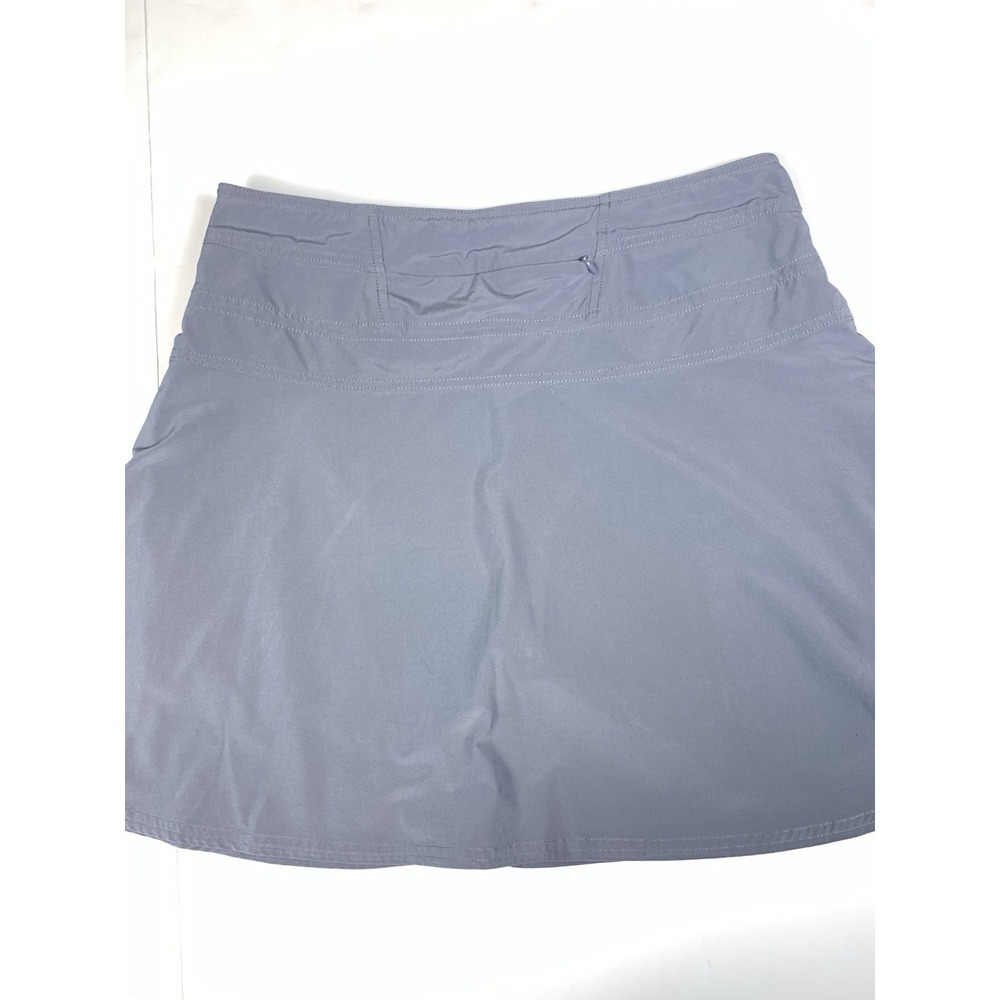 Athleta Everyday Skort Womens 14 Gray Tennis Golf Athletic Skirt Lined - Picture 7 of 15